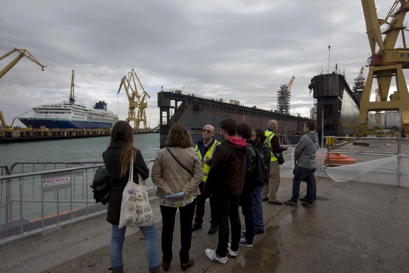 Navantia celebra el 125 aniversario en Cádiz abriendo sus puertas