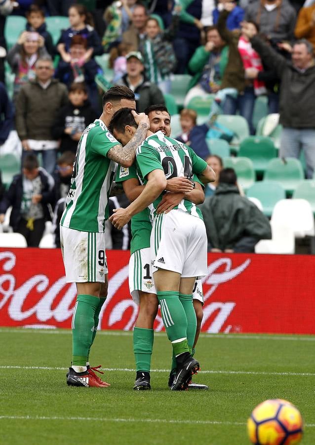 Sufrido empate del Betis en casa (3-3)