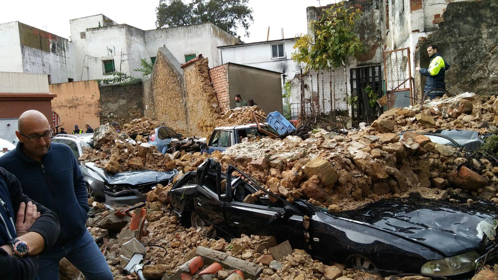 El temporal de lluvia castiga el Campo de Gibraltar