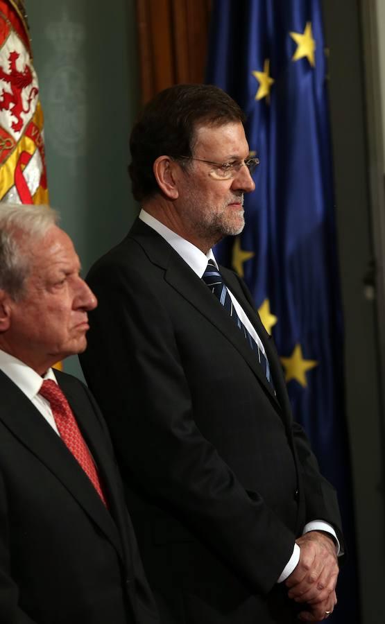 Mariano Rajoy vivió su primer Día de la Constitución como presidente el día 6 de diciembre del año 2012. Ernesto Agudo