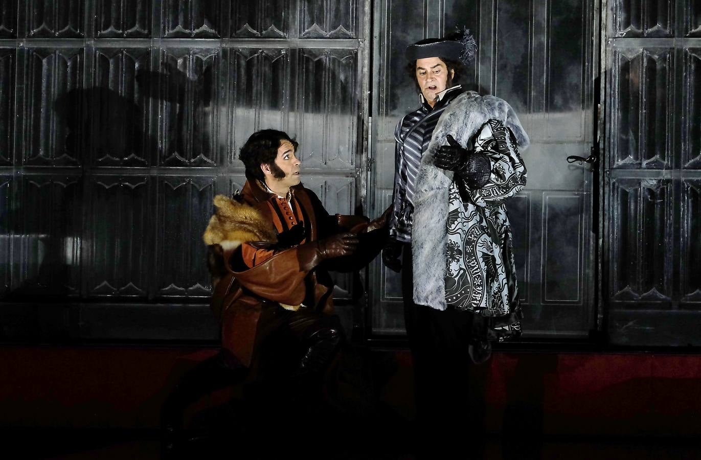 Este lunes se disfrutó de los primeros ensayos de «Anna Bolena», una obra no representada antes en Sevilla