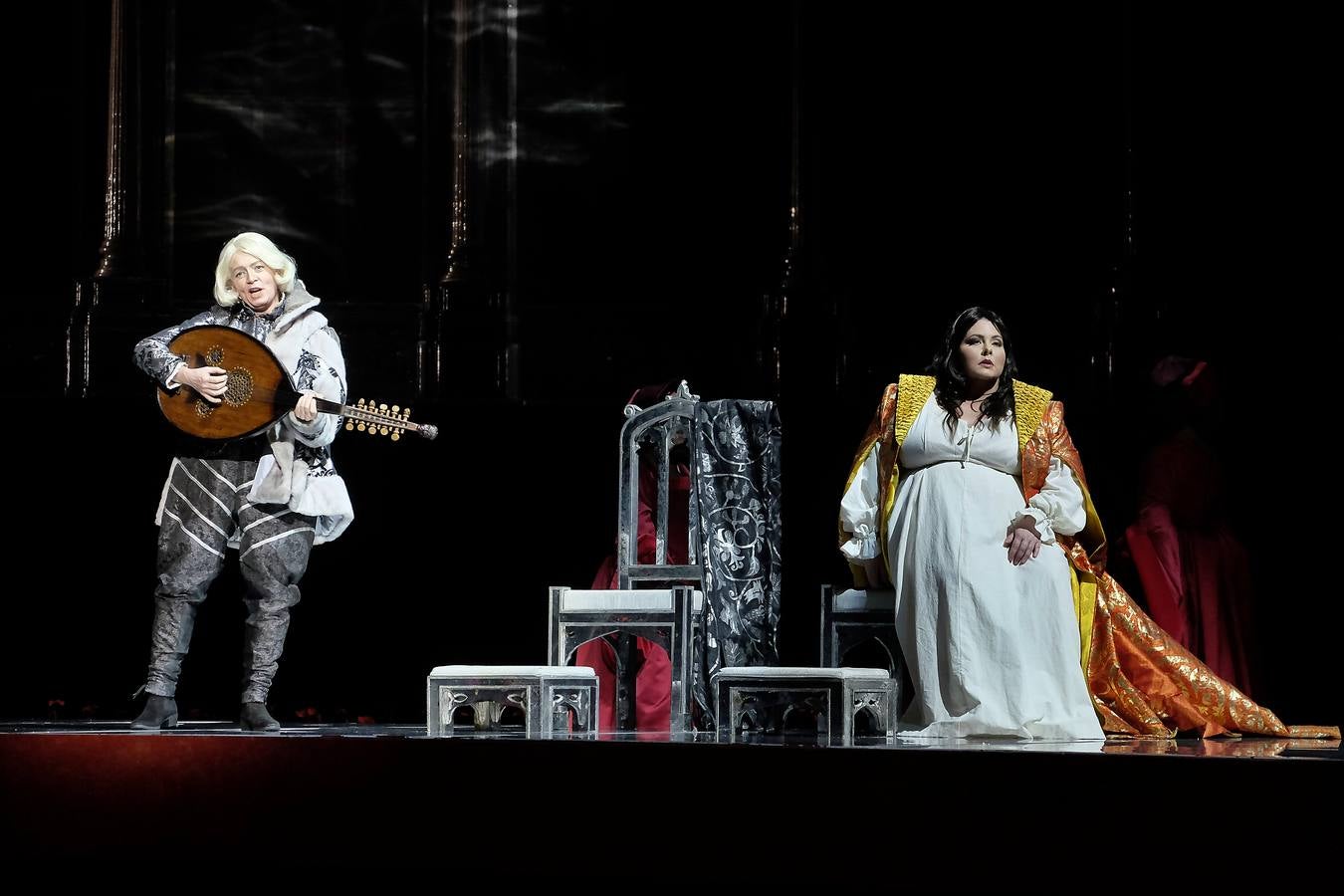 Este lunes se disfrutó de los primeros ensayos de «Anna Bolena», una obra no representada antes en Sevilla