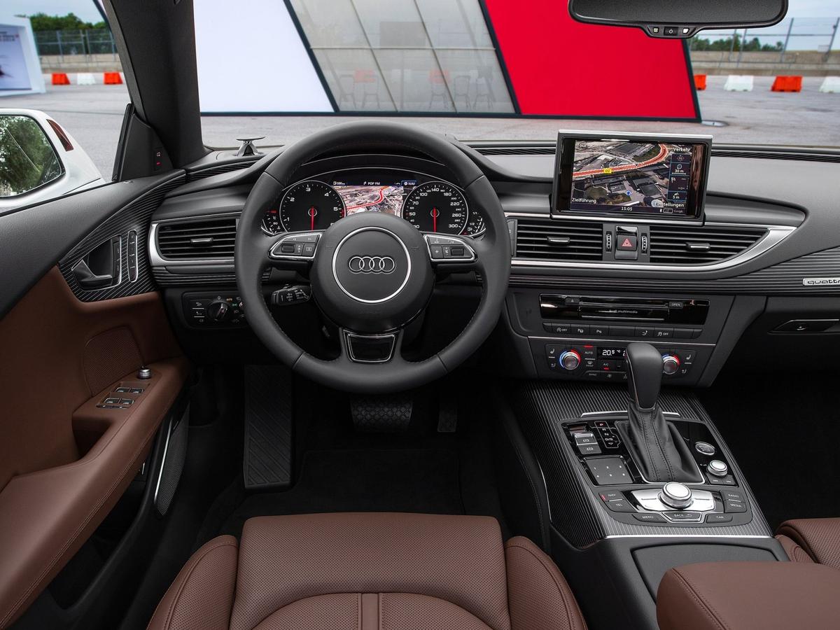 La calidad del A7 Sportback es sensacional, por ajustes y materiales, pero hay elementos superados por otros Audi más modernos (entre ellos el A4), como la instrumentación