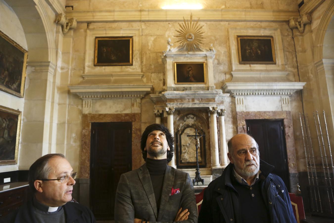 Manuel Lombo en la Catedral de Cádiz