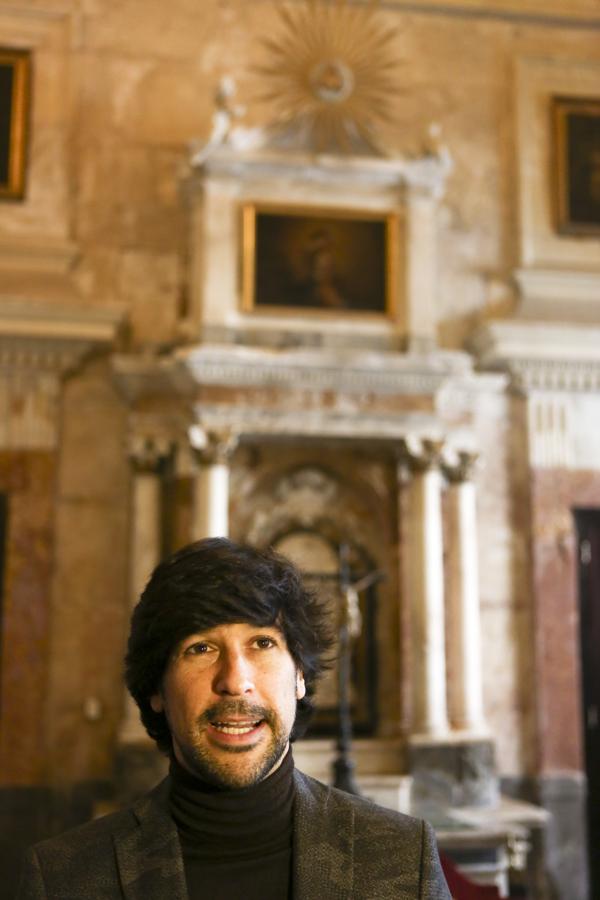 Manuel Lombo en la Catedral de Cádiz