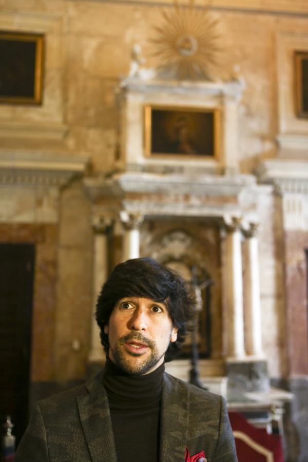 Manuel Lombo en la Catedral de Cádiz