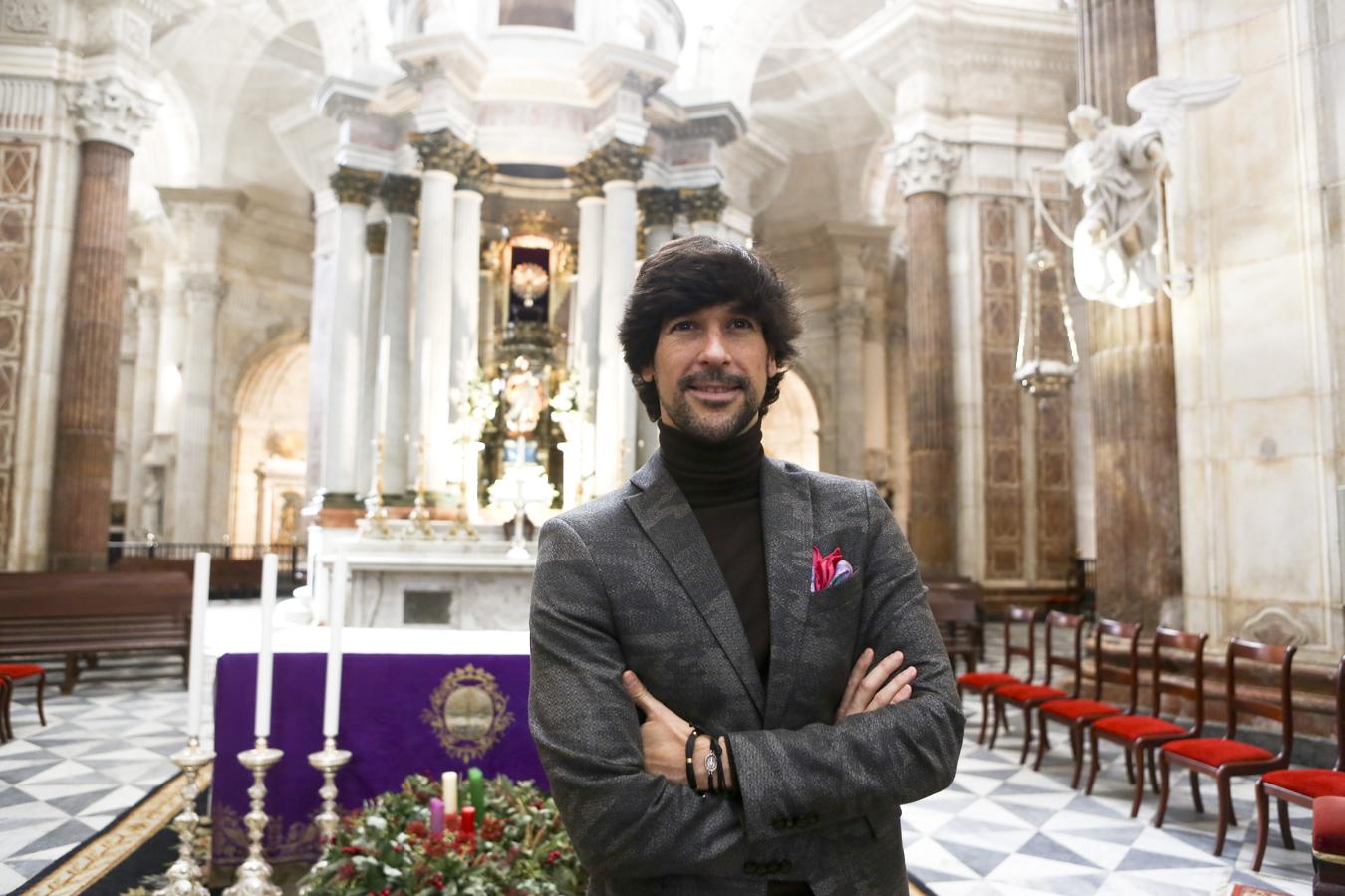 Manuel Lombo en la Catedral de Cádiz