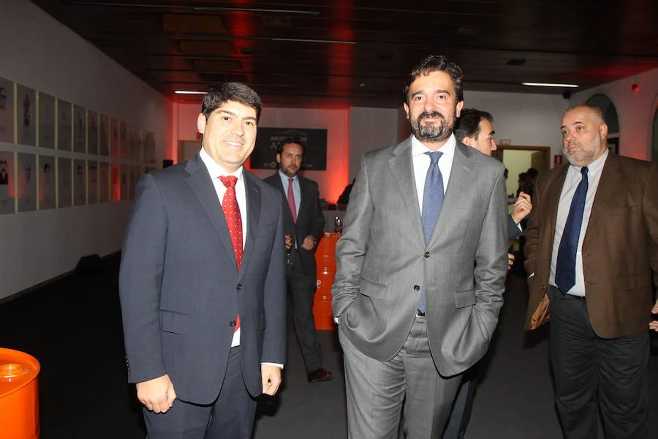 Alberto Villareal, director de Marketing de Goodyear, y Antonio Castillo, responsable de lubricantes de Galp
