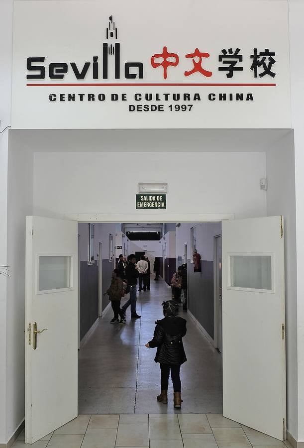 La jornada de puertas abiertas del «colegio chino de Sevilla», en imágenes