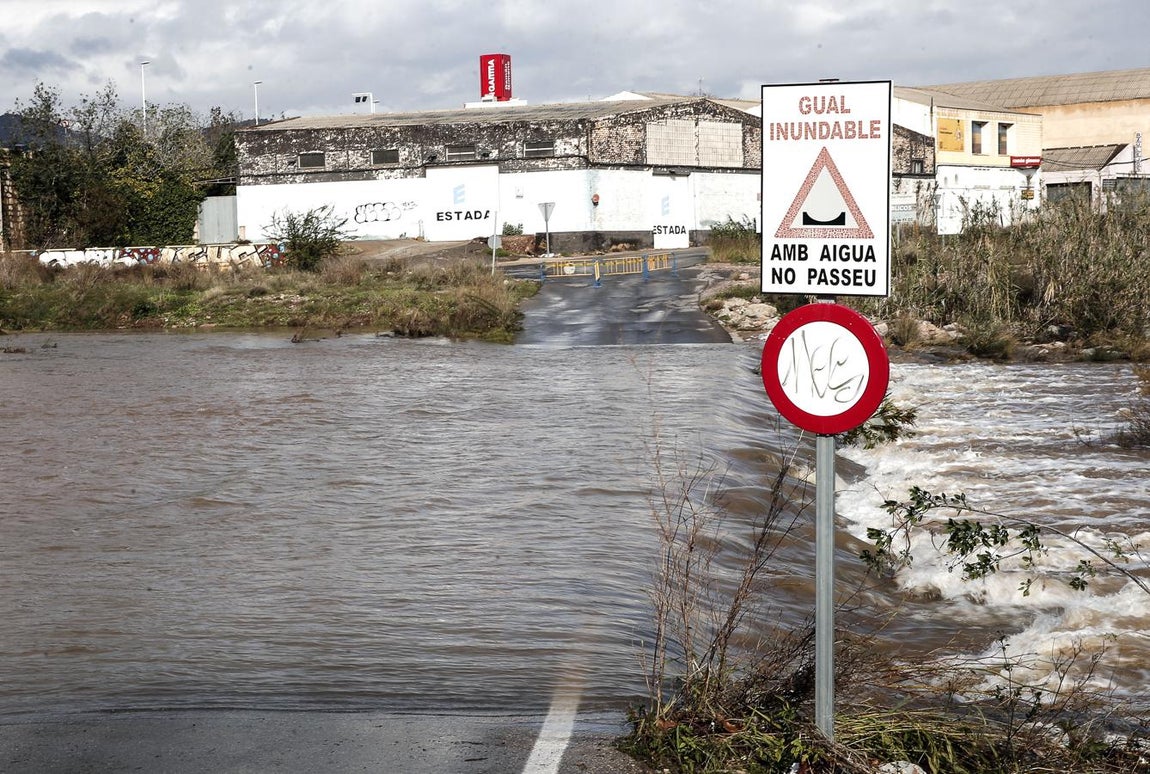 Cortes de carreteras en la Comunidad Valenciana. 
