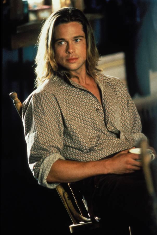 Pitt en ''Leyendas de pasión''. 