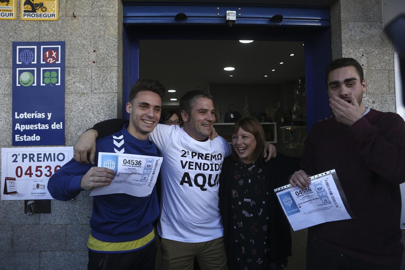 Fotos: Alegría desbordada en Cádiz por el segundo premio