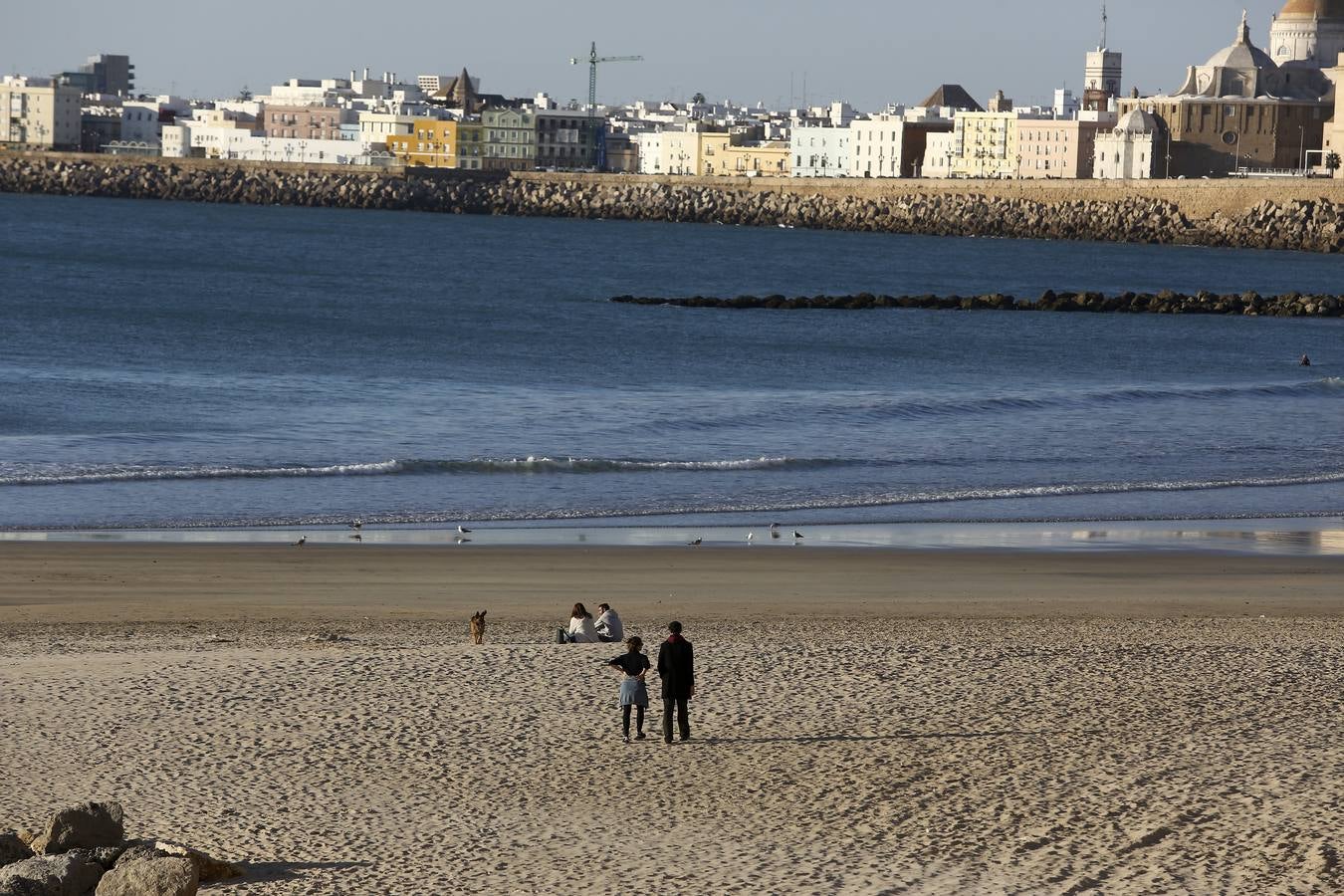 El sol acompaña la Navidad en Cádiz