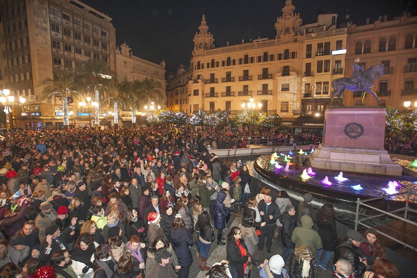 La fiesta de fin de año de 2016 en las Tendillas, en imágenes