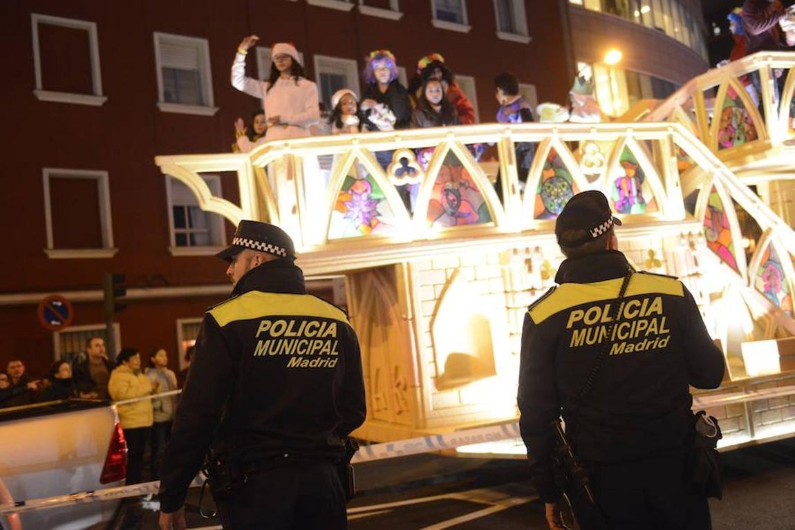 Los Reyes Magos, en Madrid más escoltados que nunca