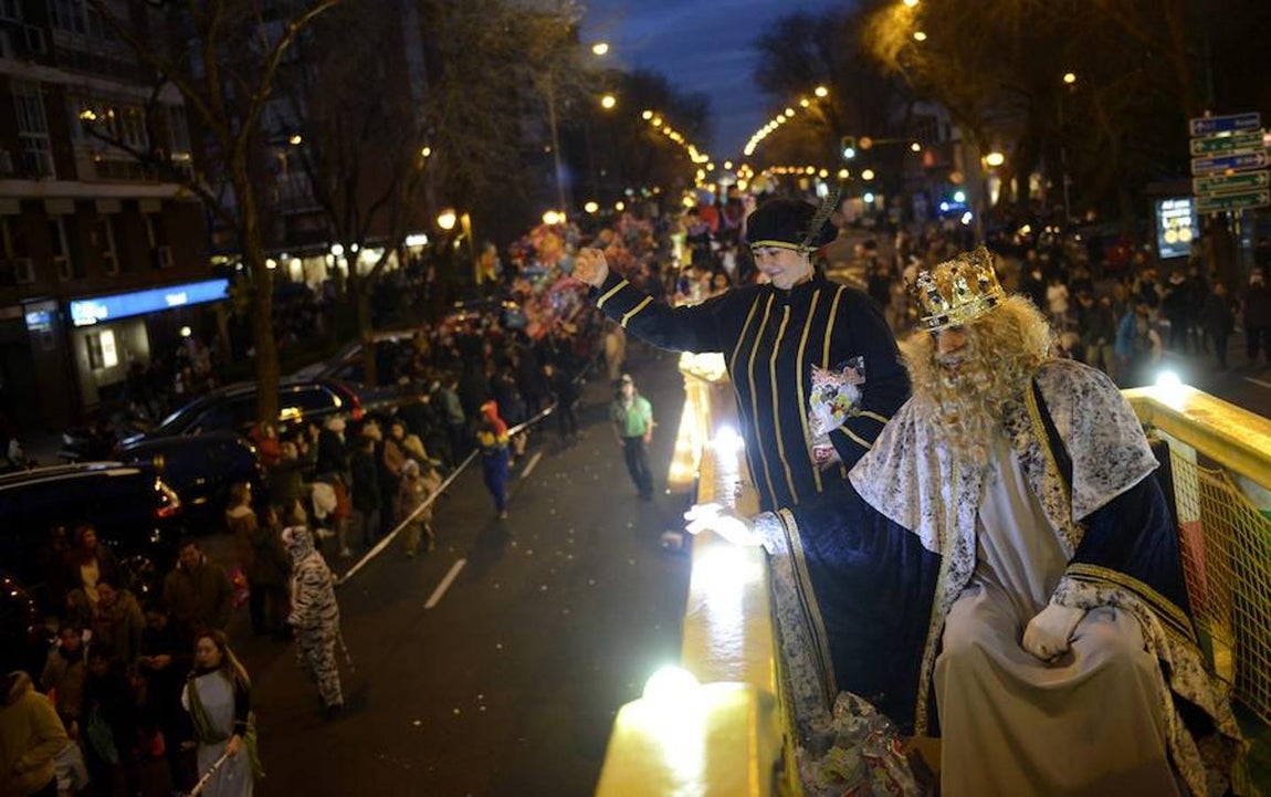 Los Reyes Magos, en Madrid más escoltados que nunca
