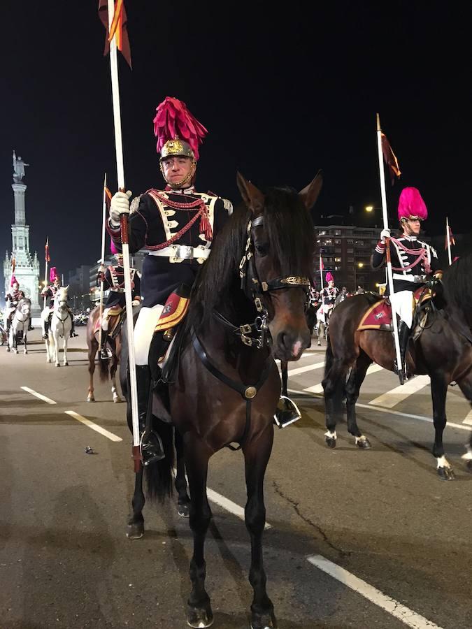 La llegada de los Reyes Magos a Madrid, en imágenes. 