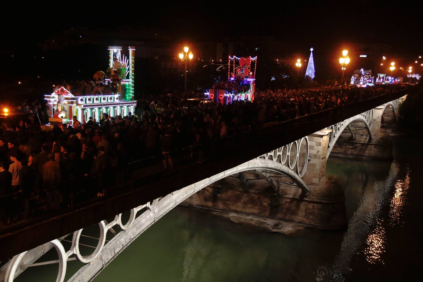 La Cabalgata de los Reyes Magos, en imágenes