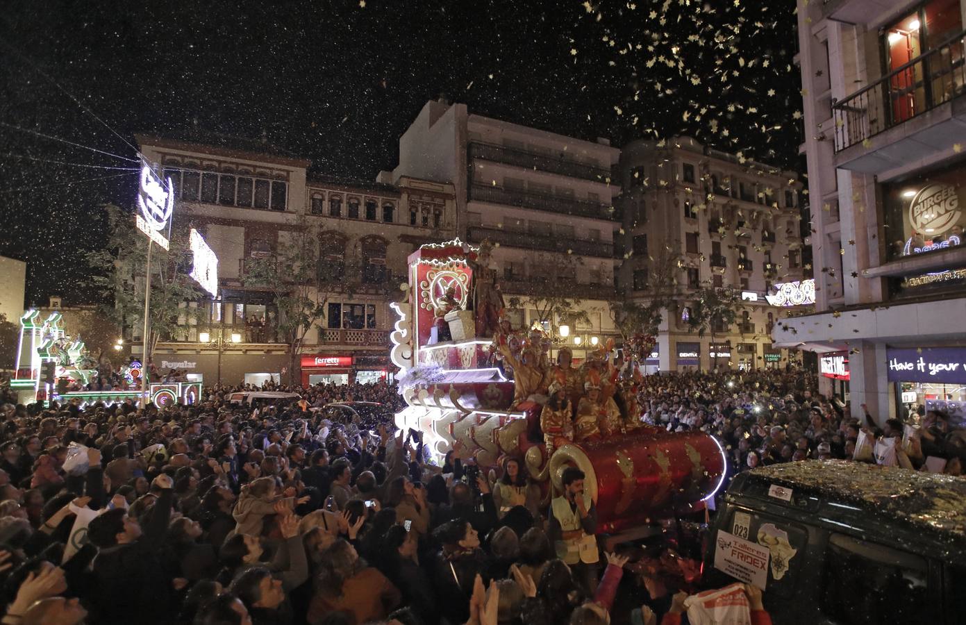 La Cabalgata de los Reyes Magos, en imágenes