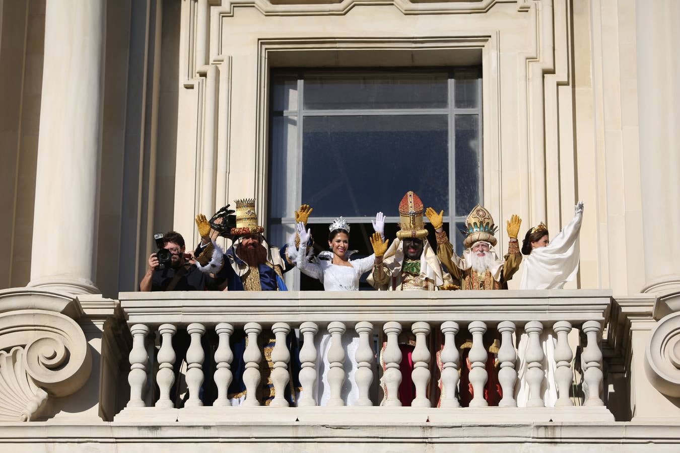 La Cabalgata de los Reyes Magos, en imágenes