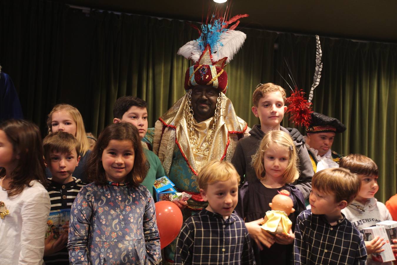 Visita de los Reyes Magos al Hospital Puerta del Mar