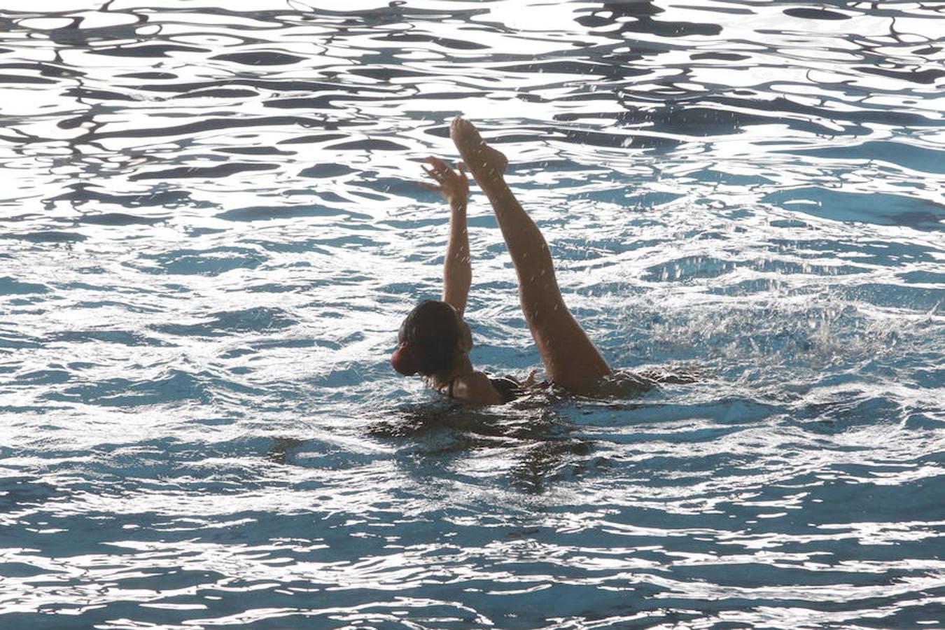 Natación sincronizada en Toledo, en imágenes