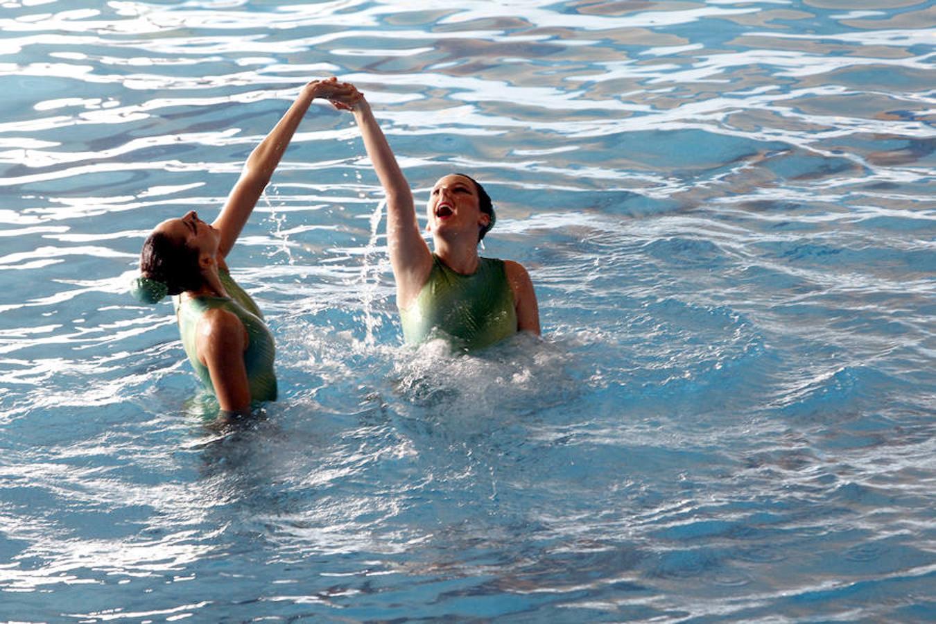 Natación sincronizada en Toledo, en imágenes