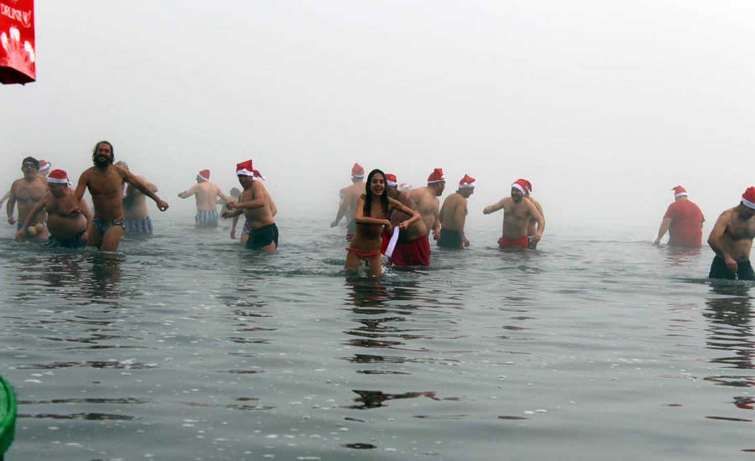 XI Baño Invernal en Villafranca de los Caballeros