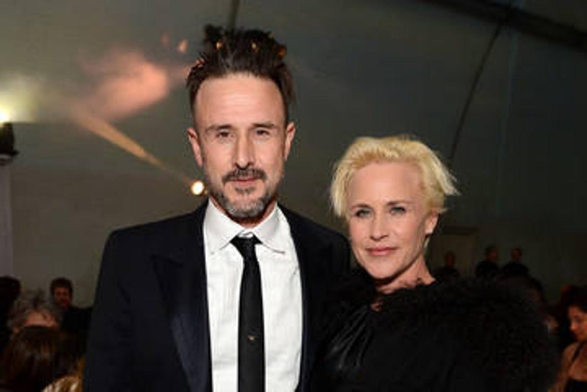 Patricia y David Arquette. 