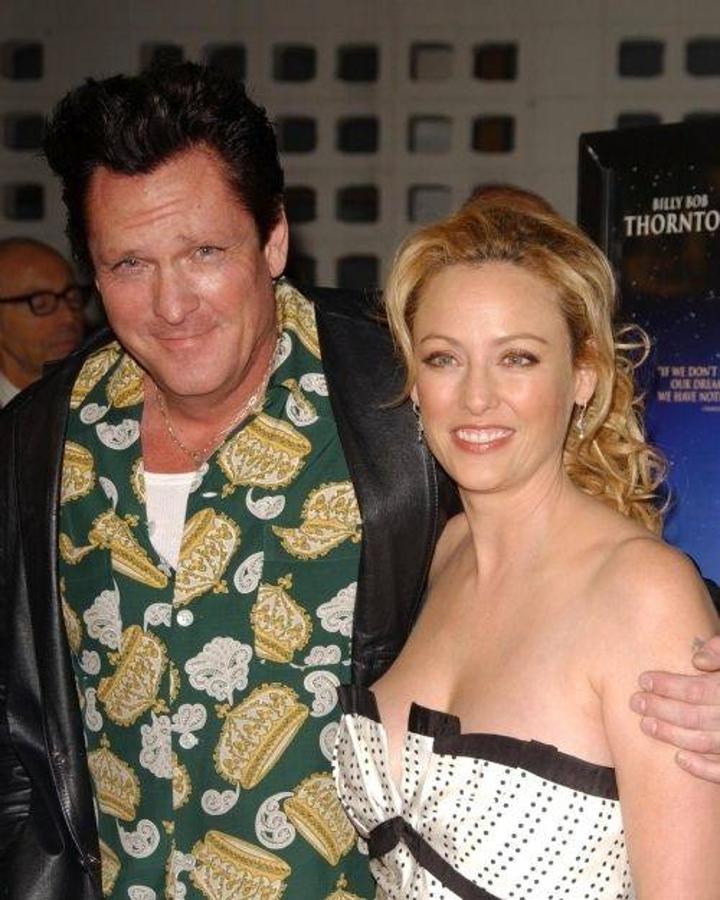 Virginia y Michael Madsen. 