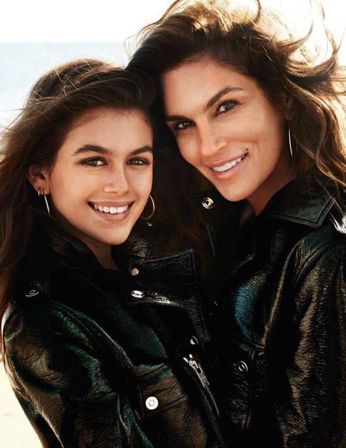 Cindy Crawford y su hija Kaia Gerber. 