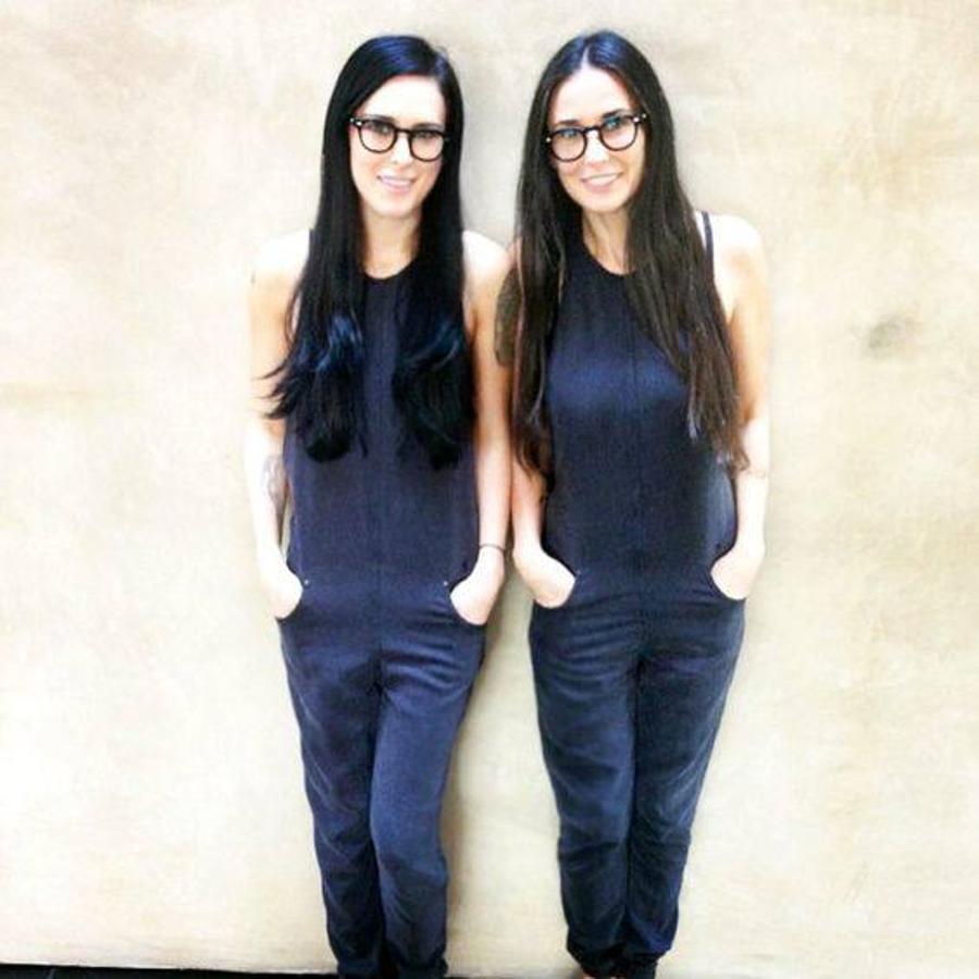 Demi Moore y su hija Rumer Willis. 