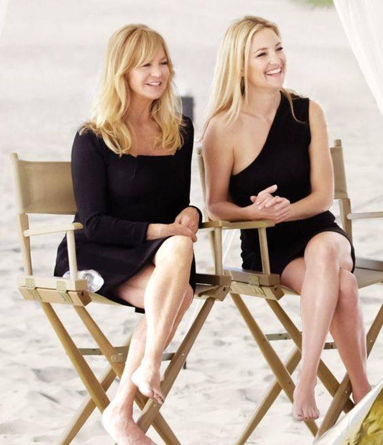 Goldie Hawn y su hija Kate Hudson. 