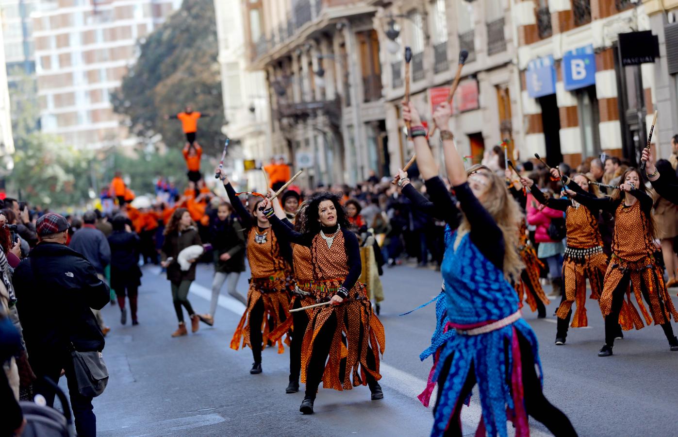 La cabalgata de las Reinas Magas de Valencia