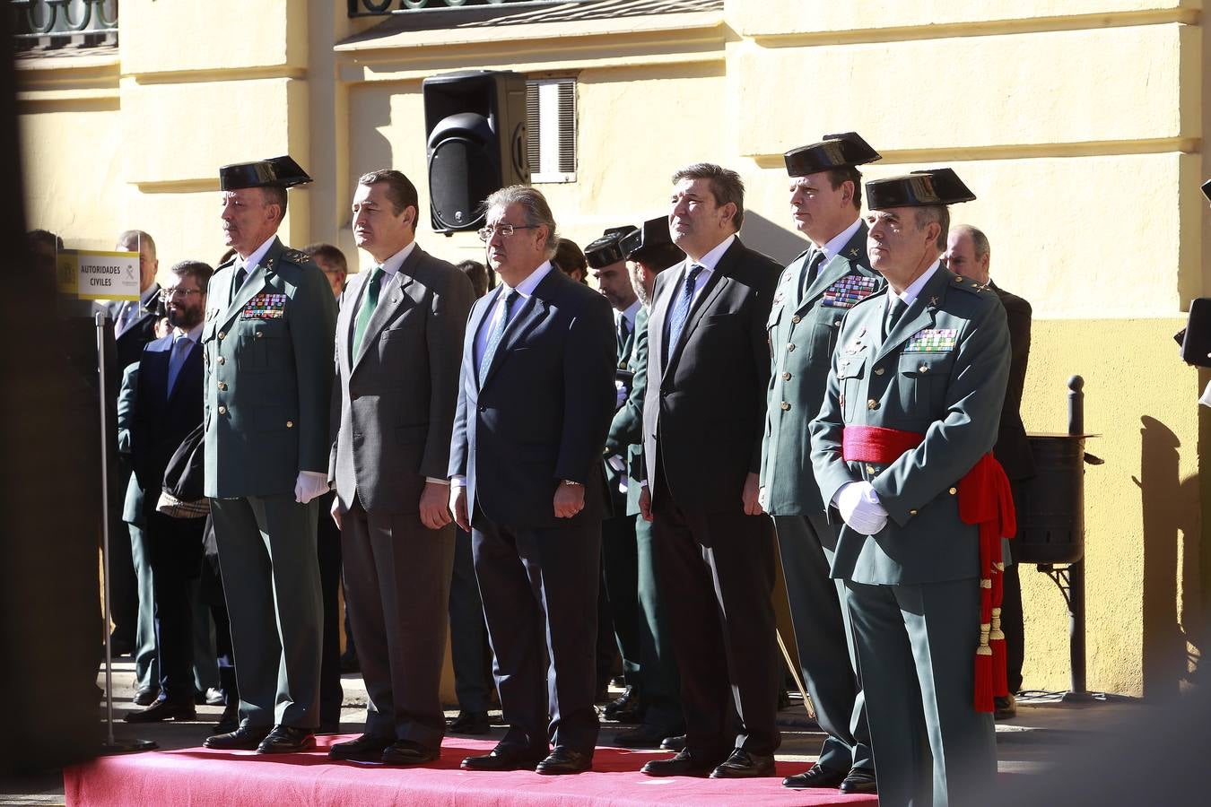 La toma de posesión del nuevo jefe de la Guardia Civil, en imágenes