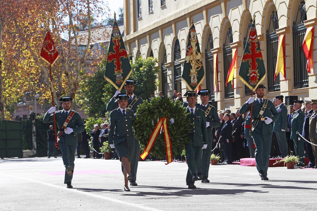 La toma de posesión del nuevo jefe de la Guardia Civil, en imágenes