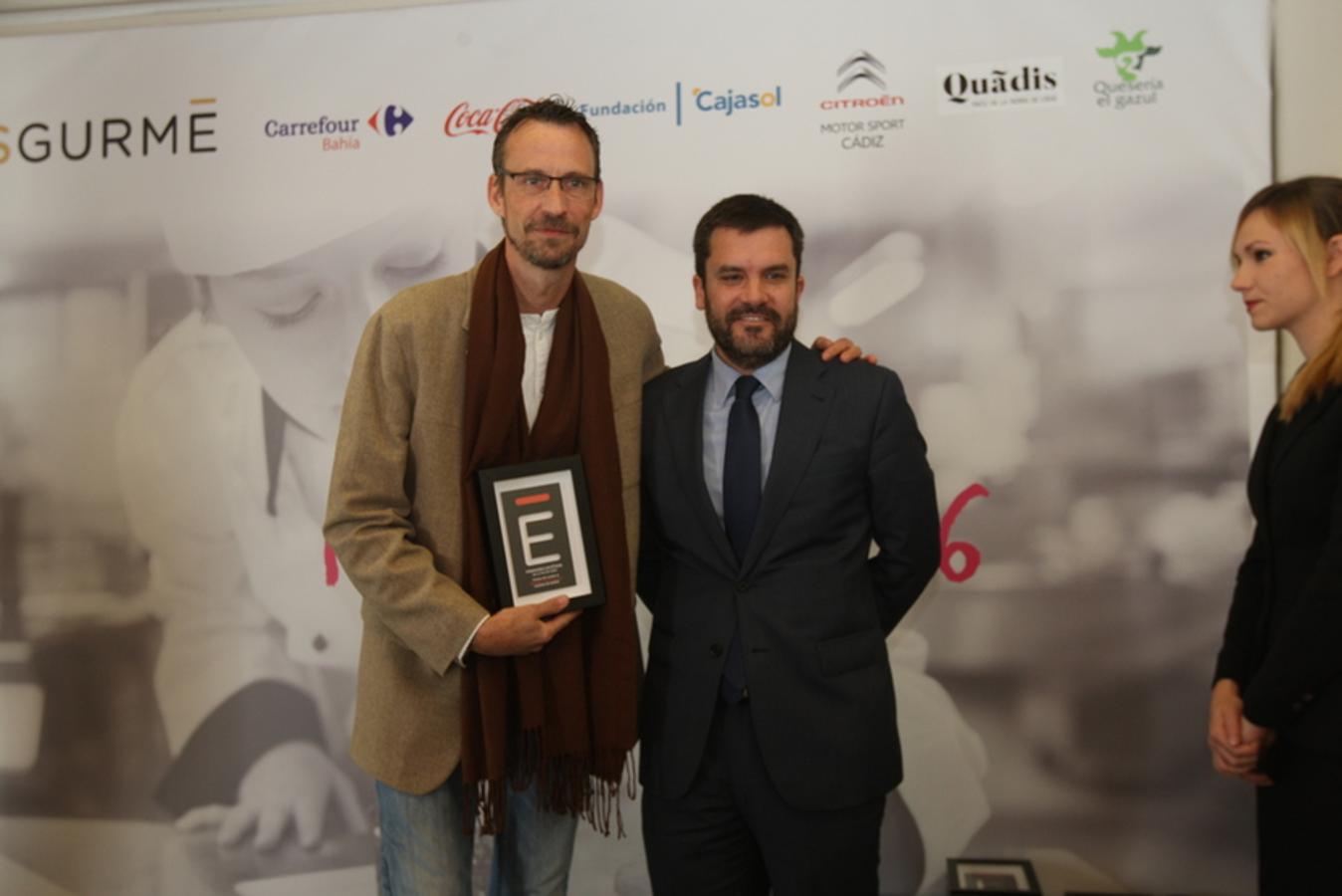 Así ha sido la entrega de los I Premios Gurmé Cádiz 2016