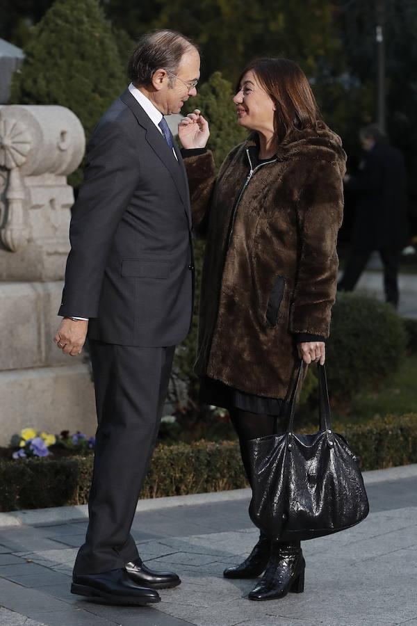 García Escudero recibe a la presidenta de Baleares, Francina Armengol. 