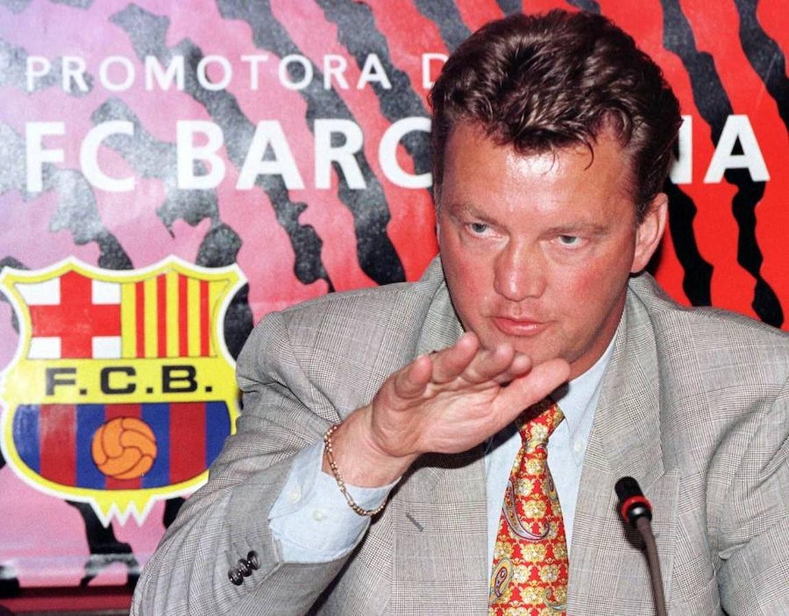 La carrera de Van Gaal, en imágenes
