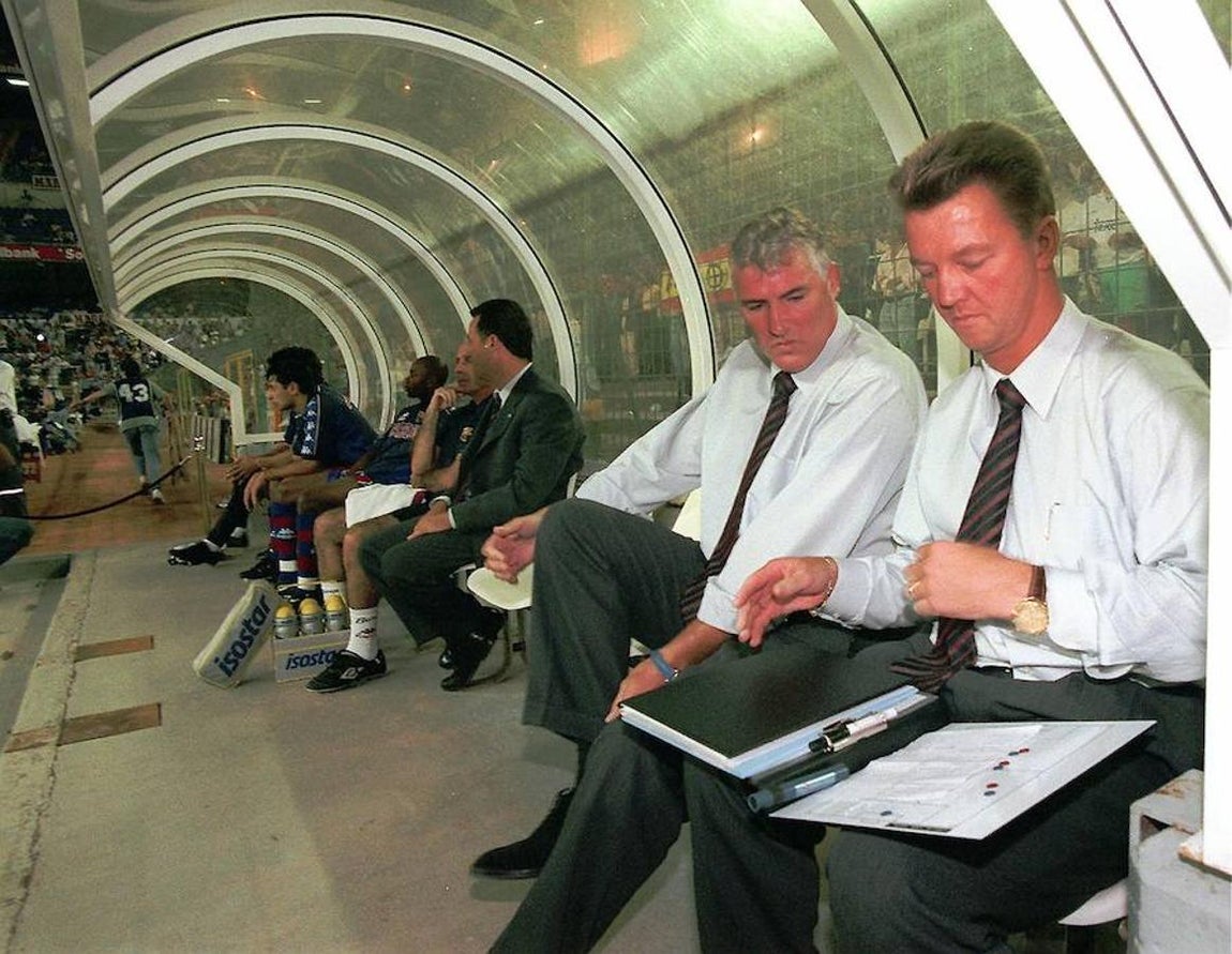 La carrera de Van Gaal, en imágenes