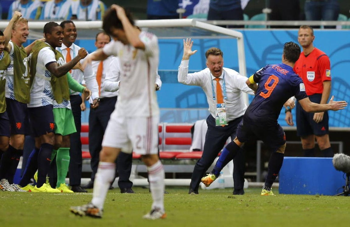 La carrera de Van Gaal, en imágenes