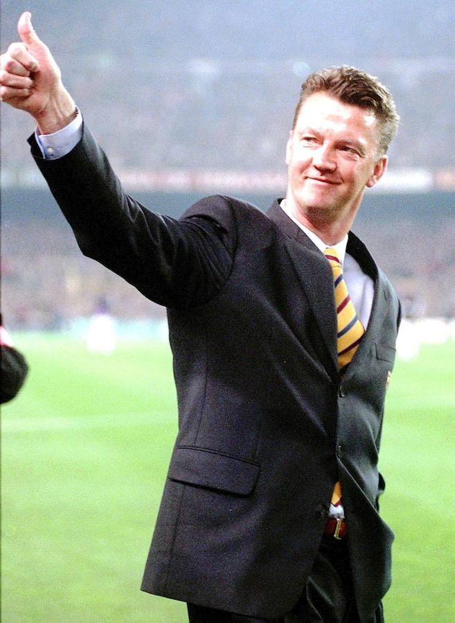 La carrera de Van Gaal, en imágenes