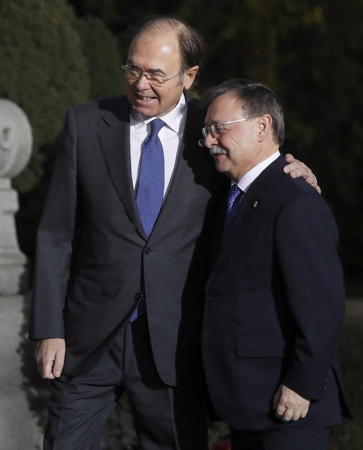 García Escudero, junto al presidente de Ceuta, Juan Jesús Vivas. 