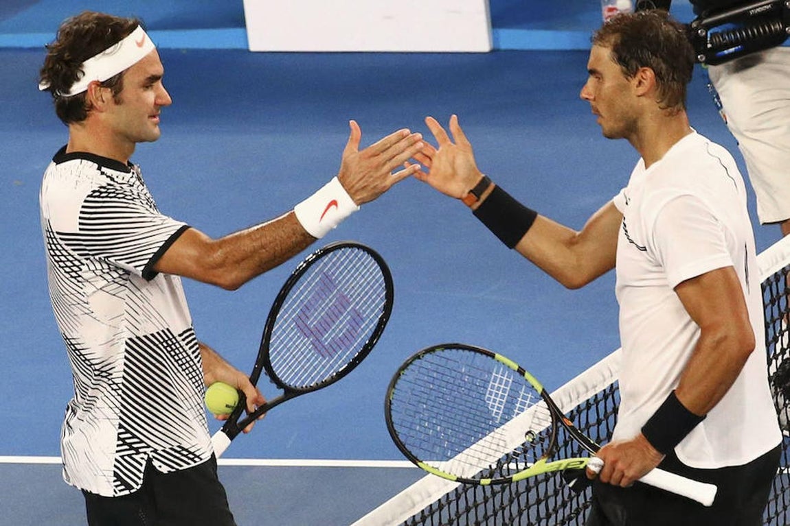 Así ha celebrado Federer su título en el Open de Australia