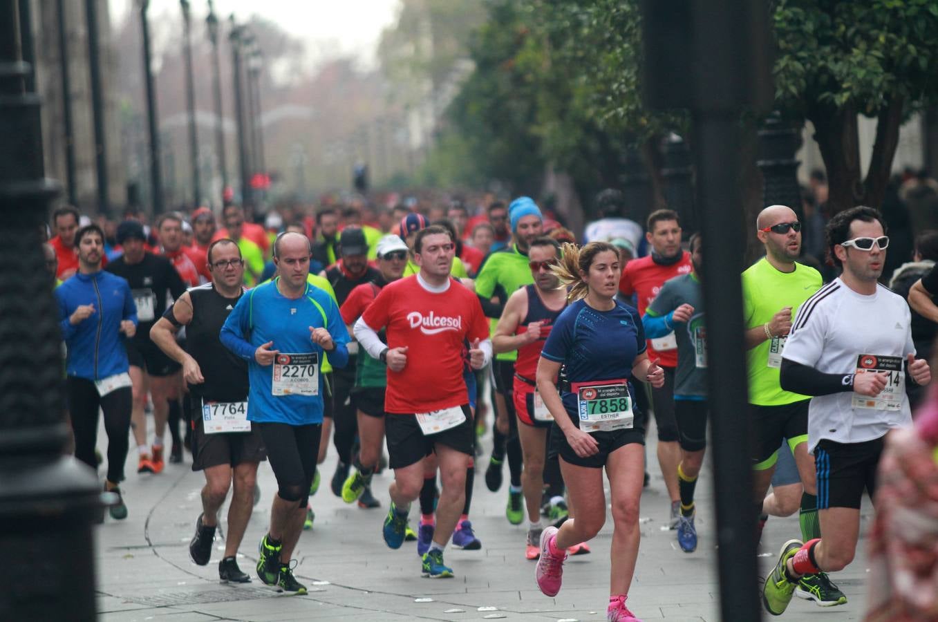 ¿Has corrido la Media Maratón de Sevilla? ¡Búscate en las imágenes!