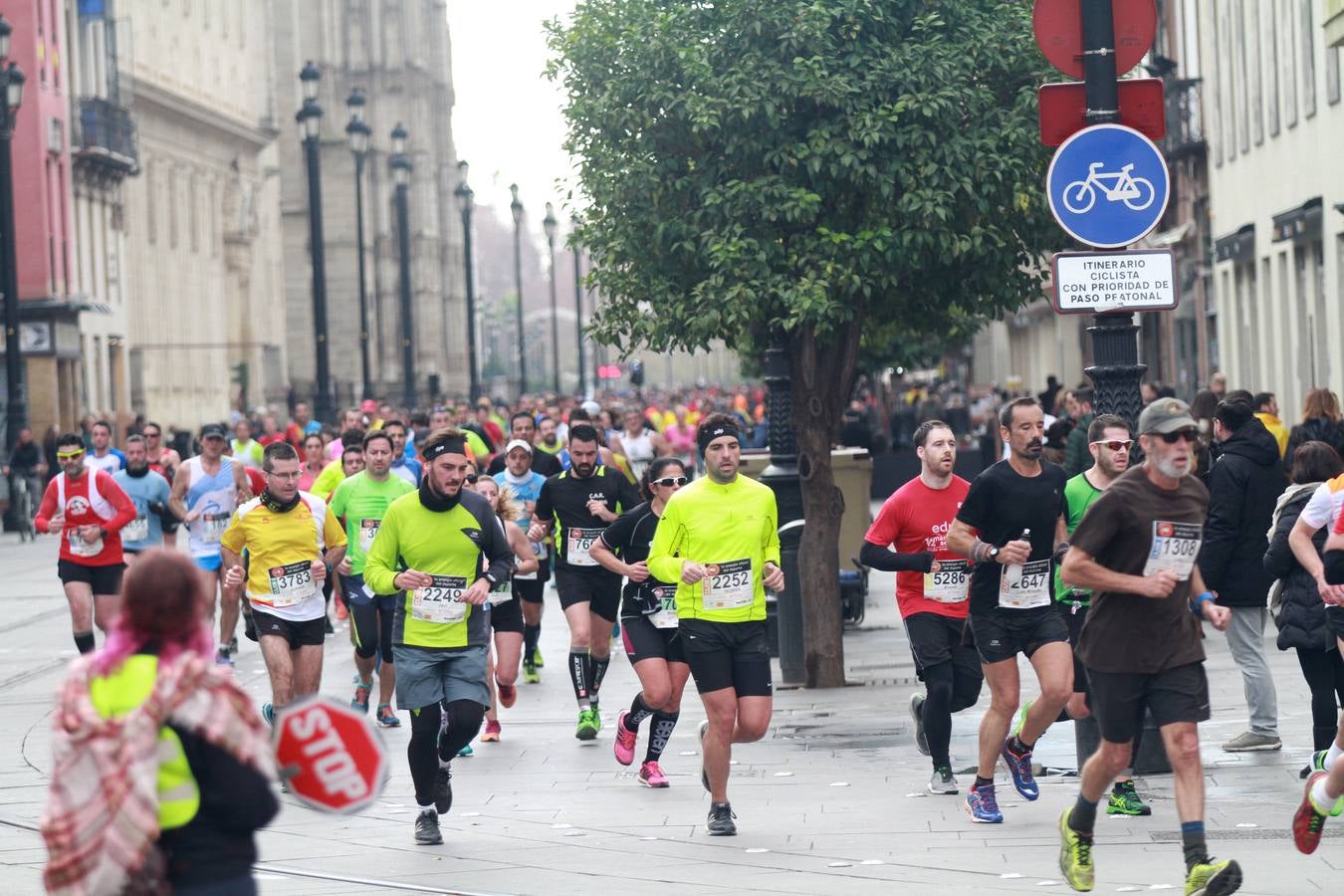 ¿Has corrido la Media Maratón de Sevilla? ¡Búscate en las imágenes!