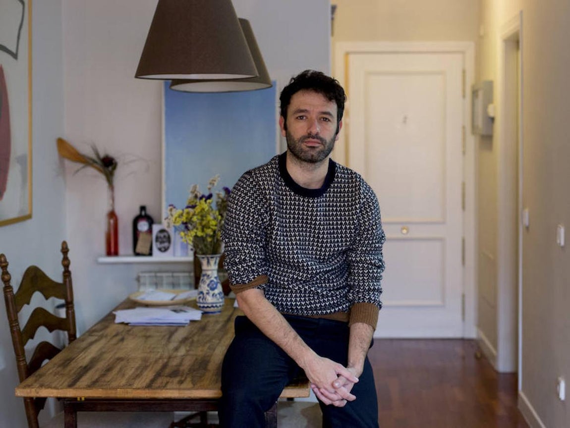 Rodrigo Sorogoyen, por «Que Dios nos perdone». El director en su casa, antes de una entrevista con ABC