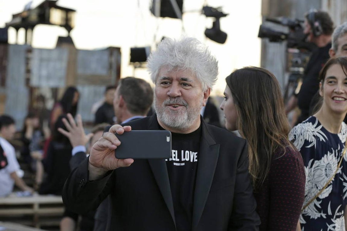 Pedro Almodóvar, por «Julieta». El director manchego, en Nueva York el pasado año