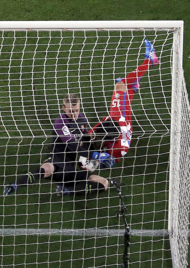 Las mejores imágenes del Barcelona-Atlético de Madrid