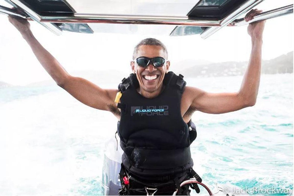 El expresidente de Estados Unidos, Barack Obama, y su esposa Michelle disfrutaron hace unas semanas de sus primeras vacaciones en las Islas Vírgenes Británicas, después de ocho largos años al frente de la Casa Blanca. 